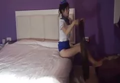 Glatzköpfiger dicker geile deutsche pornos kostenlos Mann fickt leidenschaftlich sexy Blondine in der Küche